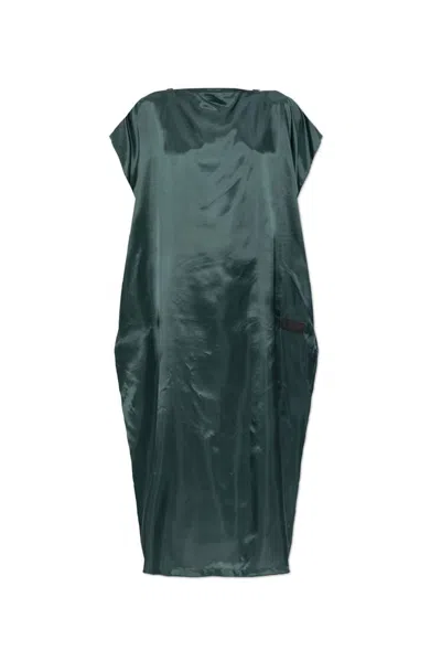 Mm6 Maison Margiela Multi-way Maxi Dress In Green