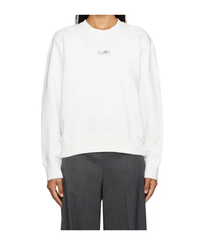 MM6 MAISON MARGIELA LOGO PATCH SWEATSHIRT