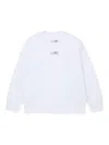 Mm6 Maison Margiela Logo-patch Sweatshirt In White