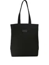 Mm6 Maison Margiela Logo-patch Tote Bag In Black