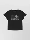 Mm6 Maison Margiela Mm6 X Salomon Seamless T-shirt In Black