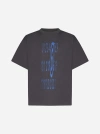 MM6 MAISON MARGIELA LOGO PRINT COTTON T-SHIRT