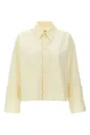 Mm6 Maison Margiela Mm6 By Maison Margiela Cotton Shirt With Front Logo Print