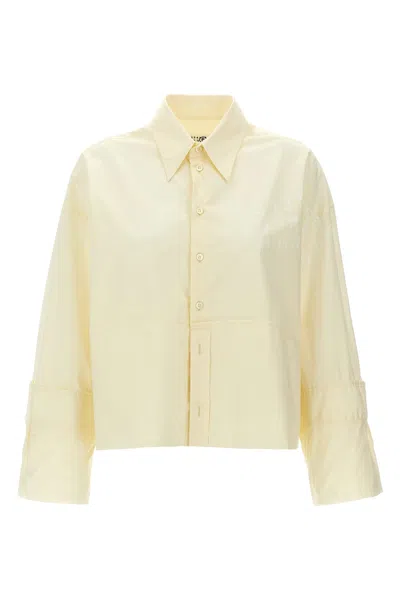 MM6 MAISON MARGIELA MM6 MAISON MARGIELA LOGO PRINT SHIRT