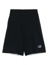 Mm6 Maison Margiela Black Salomon Edition Running Shorts