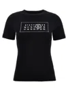Mm6 Maison Margiela Numbers-motif Cotton T-shirt