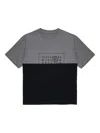 Mm6 Maison Margiela Logo-print T-shirt In Gray
