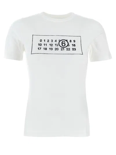 MM6 MAISON MARGIELA LOGO PRINT T-SHIRT