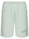 Mm6 Maison Margiela Logo-print Track Shorts In Blue