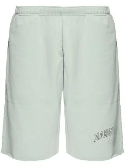 MM6 MAISON MARGIELA LOGO-PRINT TRACK SHORTS