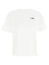 Mm6 Maison Margiela Mm6 By Maison Margiela Numeric Signature T-shirt In White
