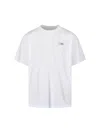 Mm6 Maison Margiela Mm6 By Maison Margiela Relaxed-fit Crew Neck T-shirt With Graphic Print In White