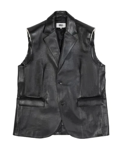 MM6 MAISON MARGIELA MM6 MAISON MARGIELA SINGLE-BREASTED GILET