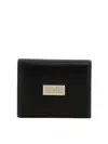 Mm6 Maison Margiela Mm6 By Maison Margiela Numeric Bifold Wallet Black In Black