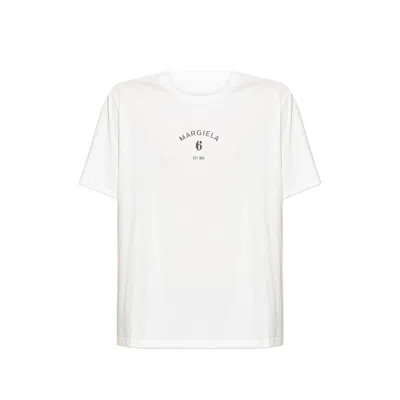 MM6 MAISON MARGIELA LOGO-PRINT T-SHIRT
