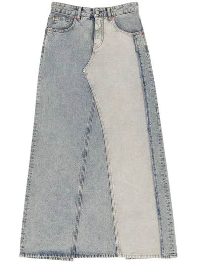 MM6 MAISON MARGIELA LONG DENIM SKIRT