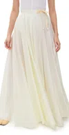 Mm6 Maison Margiela Long Skirt Off White In Off White