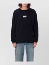 Mm6 Maison Margiela Wool Blend Sweater With Numeric Signature Label
