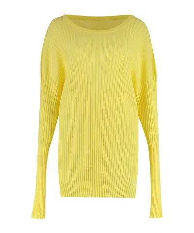 MM6 MAISON MARGIELA MM6 MAISON MARGIELA LONG SLEEVED CREWNECK JUMPER