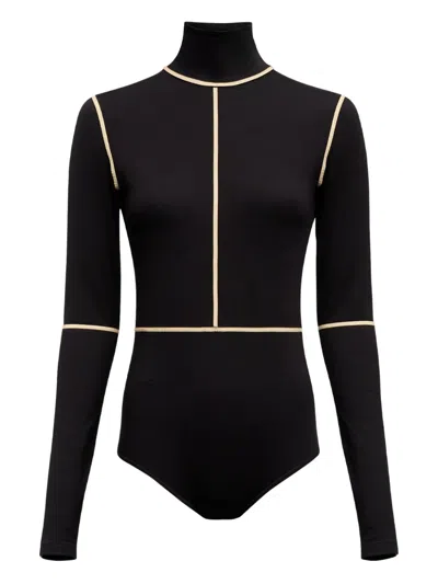 Mm6 Maison Margiela Long-sleeved Bodysuit