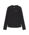 Mm6 Maison Margiela Mm6 X Salomon Technical Long Sleeve Top In Black