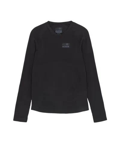 Mm6 Maison Margiela Mm6 X Salomon Baselayer Top In Black