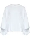 Mm6 Maison Margiela Long Sleeved Top Clothing In White