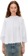 Mm6 Maison Margiela Long Sleeved Top Clothing In White