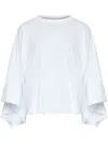 Mm6 Maison Margiela Long Sleeved Top Clothing In White