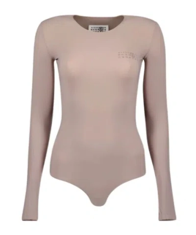 MM6 MAISON MARGIELA MM6 MAISON MARGIELA CREWNECK LONG-SLEEVED JUMPSUIT