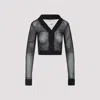 Mm6 Maison Margiela Mm6 By Maison Margiela Black Long Sleeves Top In Black