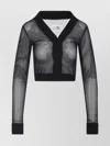 Mm6 Maison Margiela Mm6 By Maison Margiela Black Long Sleeves Top