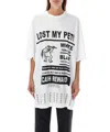 Mm6 Maison Margiela Mm6 By Maison Margiela Lost Pet Maxi T-shirt