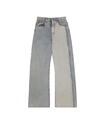 MM6 MAISON MARGIELA MM6 MAISON MARGIELA WIDE-LEG FLOOR LENGTH JEANS