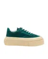Mm6 Maison Margiela Low-top Leisure Sneakers In Nude