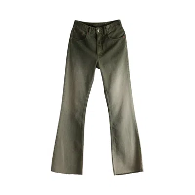 Pre-owned Mm6 Maison Margiela M5 Pocket Pants 'green' | Women's Size 26