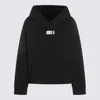 Mm6 Maison Margiela Numeric Signature Mm6 Sweatshirt Black In Black