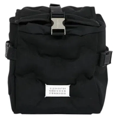 Pre-owned Mm6 Maison Margiela Maison Margiela Glam Slam Mini Backpack Black - Nwt