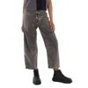 Mm6 Maison Margiela Maison Margiela High-rise Cotton Boyfriend Jeans In Gray