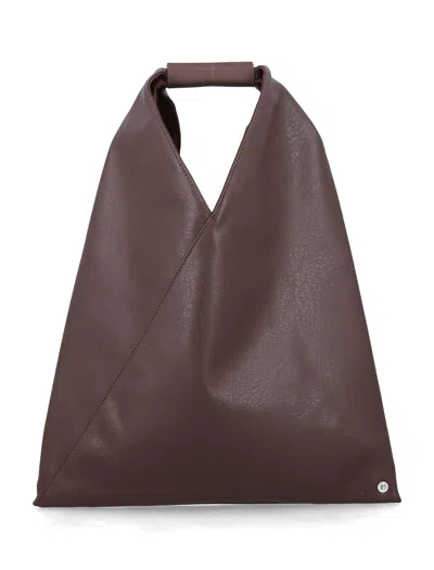 MM6 MAISON MARGIELA MAISON MARGIELA JAPANESE CLASSIC SMALL FAUX LEATHER BAG