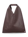 Mm6 Maison Margiela Maison Margiela Japanese Classic Small Faux Leather Bag In Brown