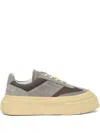 Mm6 Maison Margiela Gray Platform Sneakers