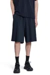 Mm6 Maison Margiela Wool Bermuda Shorts Back Pocket