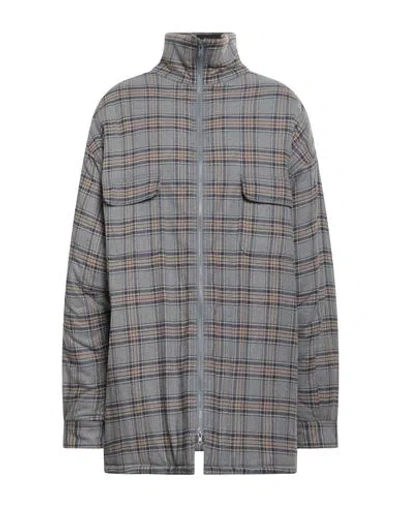 Mm6 Maison Margiela Man Coat Grey Size M Cotton