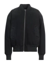 Mm6 Maison Margiela Man Denim Outerwear Black Size L Cotton In Black