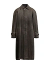 Mm6 Maison Margiela Man Denim Outerwear Khaki Size 40 Cotton In Brown