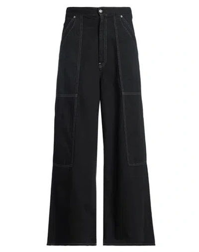 Mm6 Maison Margiela Man Jeans Black Size 36 Cotton
