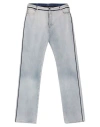 Mm6 Maison Margiela Man Jeans Blue Size 30 Cotton, Polyester In Blue