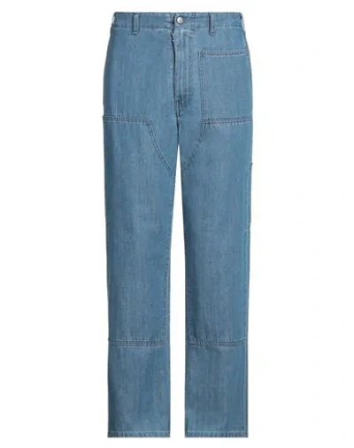 Mm6 Maison Margiela Man Jeans Blue Size 32 Cotton