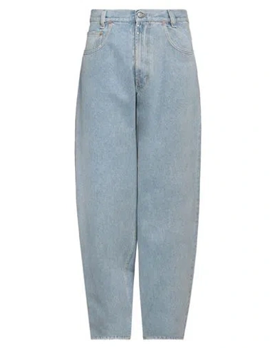 Mm6 Maison Margiela Man Jeans Blue Size 33 Cotton